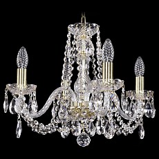 Подвесная люстра bohemia ivele crystal 1402 1402-4-160-g
